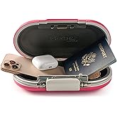 Master Lock Personal Safe, Set Your Own Combination Portable SafeSpace, 9-17/32 in. Wide, Pink, 5900DPNK