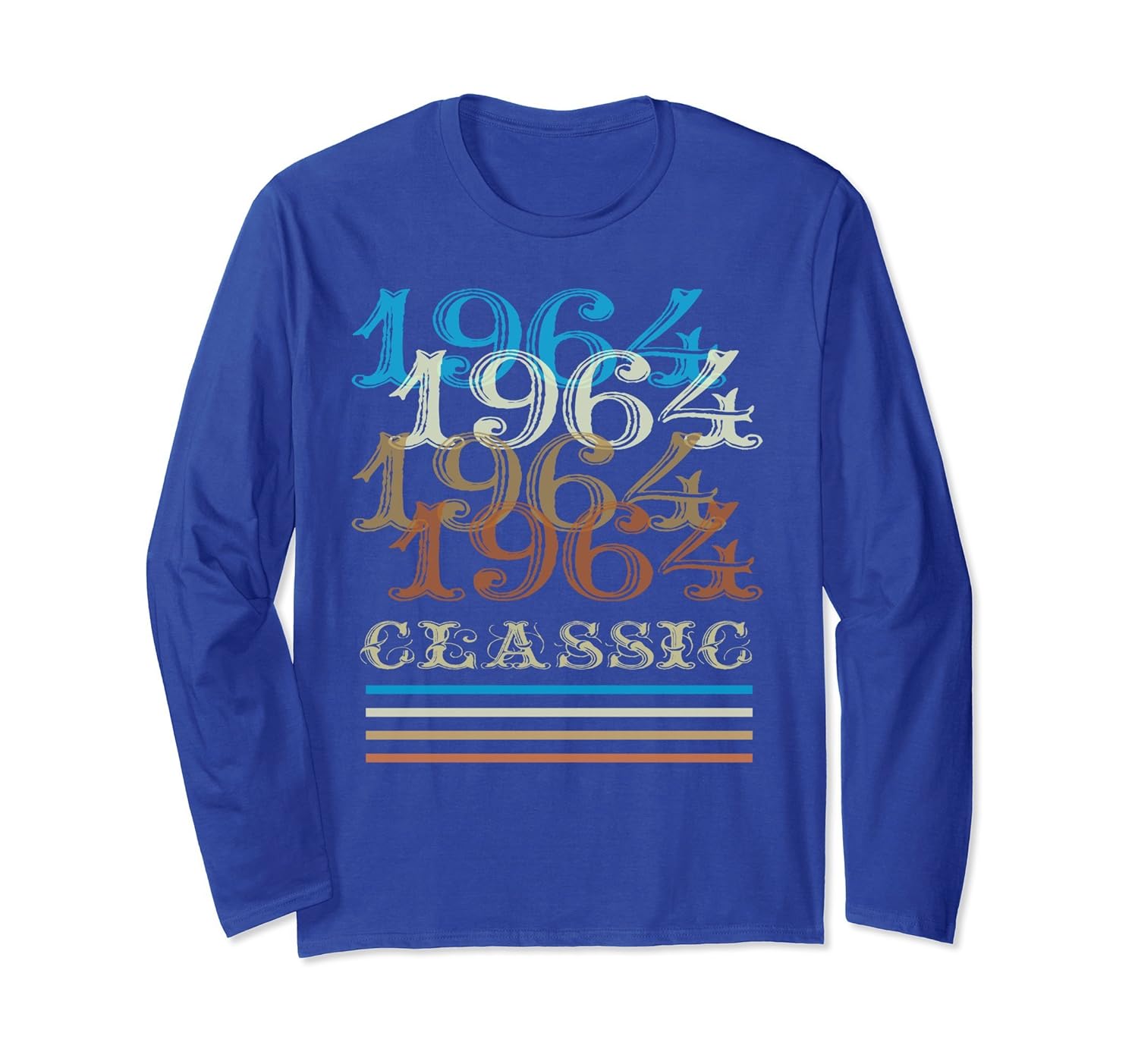 1964 Long Sleeve Classic Vintage Retro 54th Birthday Gifts-anz