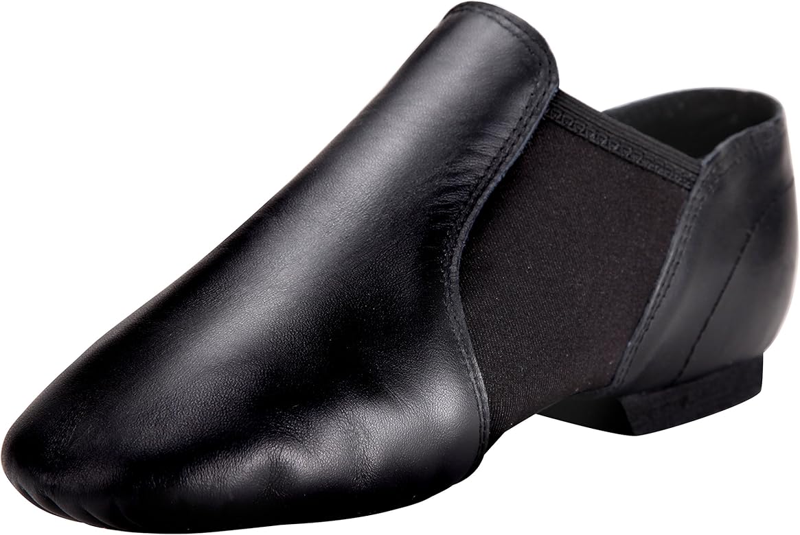 girls slip on jazz shoes