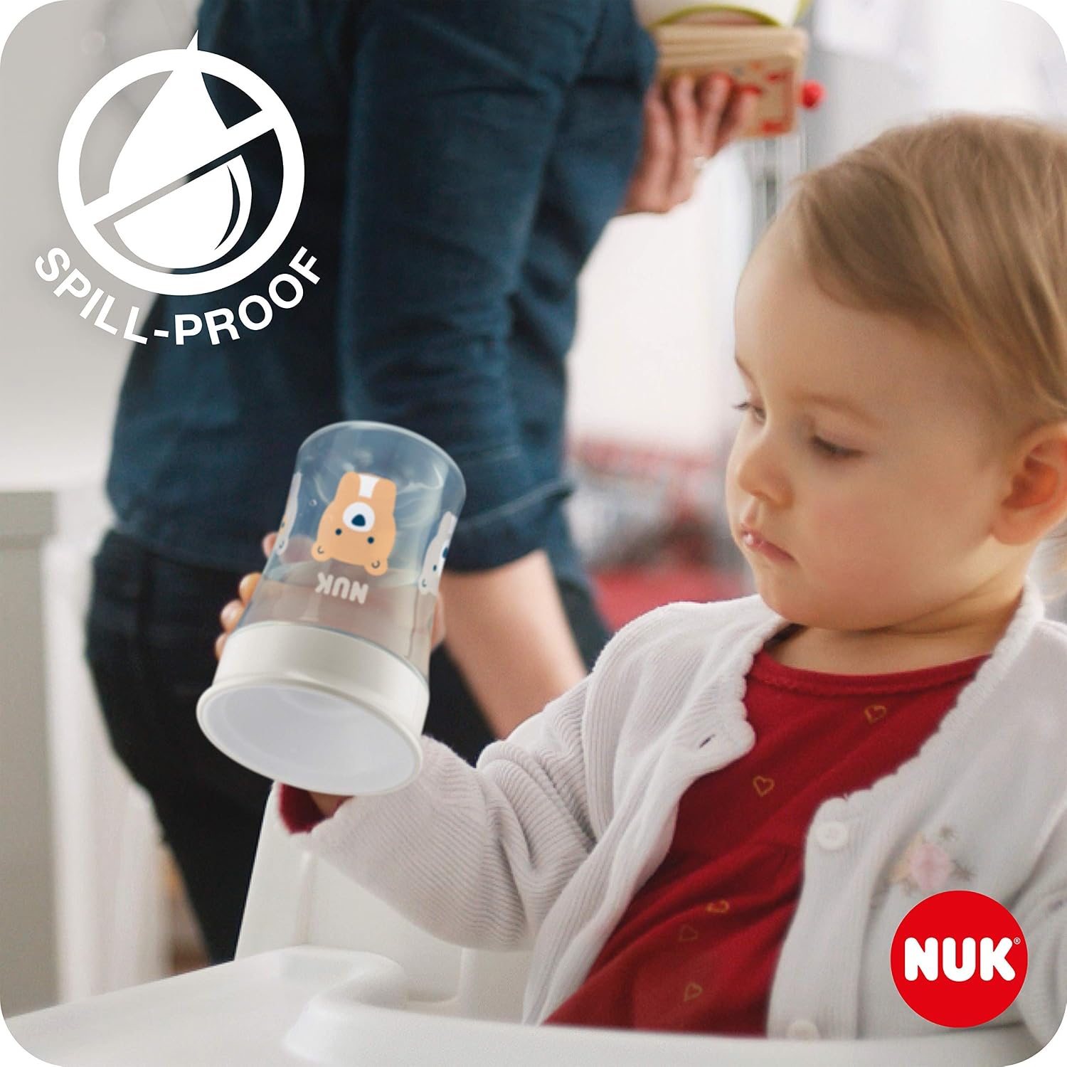 NUK Magic Cup Sippy Cup, Neutral - Image 4
