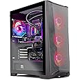 Skytech Gaming Chronos Gaming PC Desktop – Intel Core i7 13700K 3.4 GHz, NVIDIA RTX 4070, 1TB NVME SSD, 32GB DDR5 RAM RGB, 750W Gold PSU, 360mm AIO, 11AC Wi-Fi, Windows 11 Home 64-bit,Black