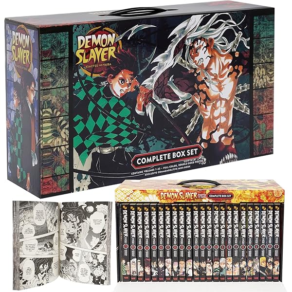 Amazon.com: Demon Slayer Complete Box Set (Volumes 1-23) with