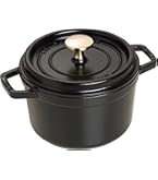 Amazon.com: STAUB Cocotte, Round, 20cm, Dark Blue: Dutch Ovens