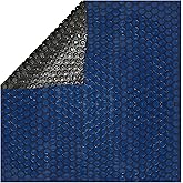 Solar Cover, Rectangle Premium Black and Blue Solar Blanket (16' x 32')