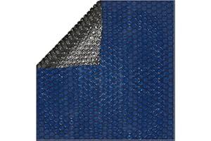 Solar Cover, Rectangle Premium Black and Blue Solar Blanket (12' x 24')
