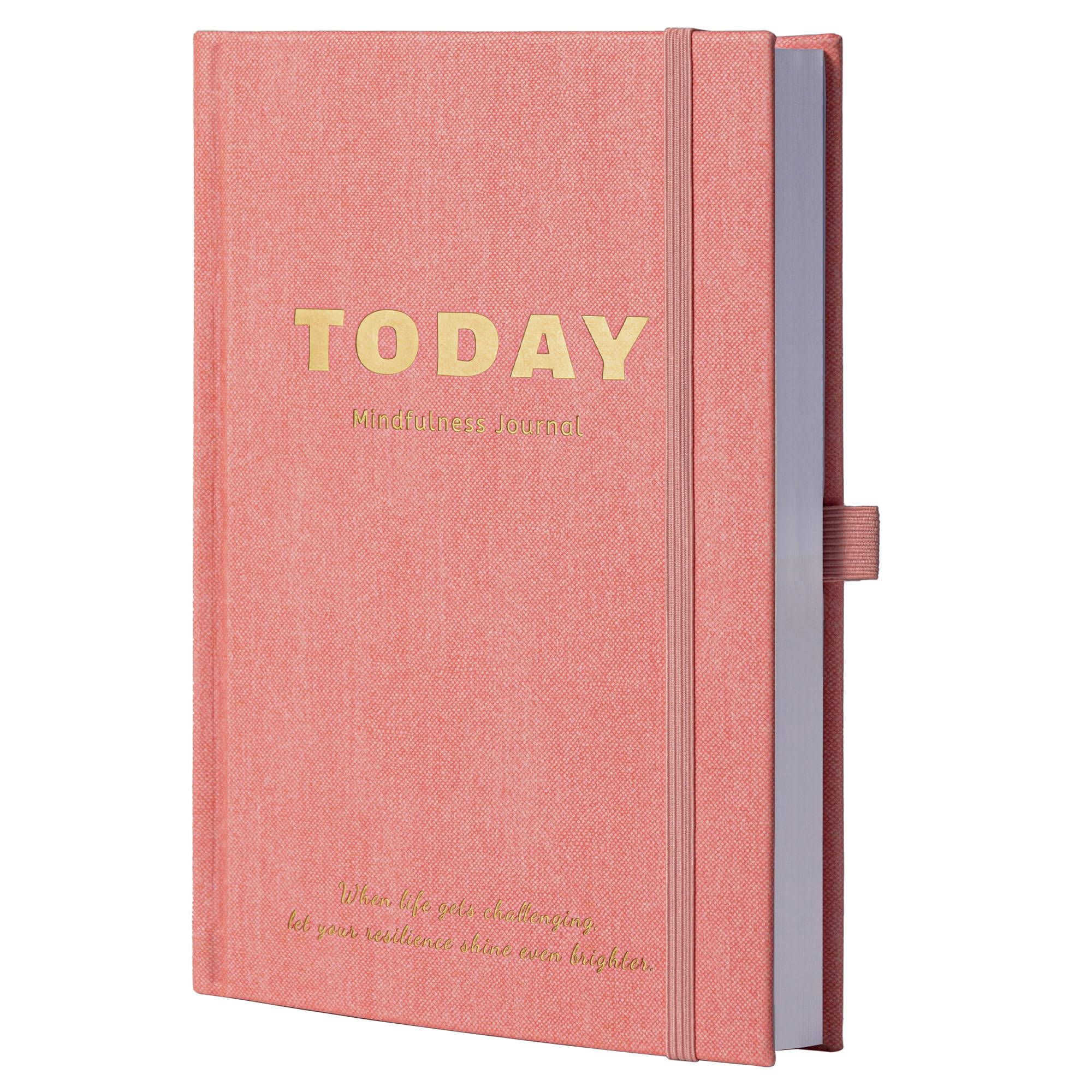 TIEFOSSI Mindfulness Journal, Gratitude Journal Notebook for Women, Daily Guided Self Care Journal with Prompts,120Gsm Thick Paper Self Help & Reflection Planner