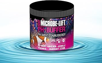 Microbe Lift Ph Buffer Ph Wert Stabilisierer Fur Jedes Meerwasser Aquarium Schnell Sicher Und Nachhaltig Halt Den Ph Wert Im Optimalen Bereich Ausreichend Fur 10 000 Liter 500 G Amazon De Haustier