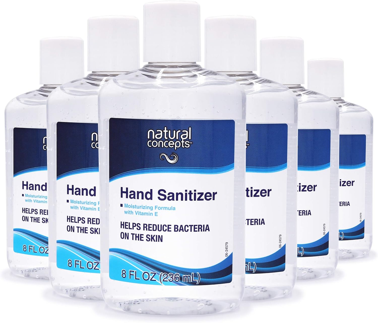 Natural Concepts Hand Sanitizer Gel, 65% Ethyl Alcohol with Vitamin E, Family Value 6 Pack of 8 oz. bottles, Protect Against Germs, Made in Canada: Health & Personal Care