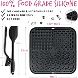 BUGALUGS Lick Mat for Dogs & Cats 2-Pack Food Grade Silicone BPA Free view 5