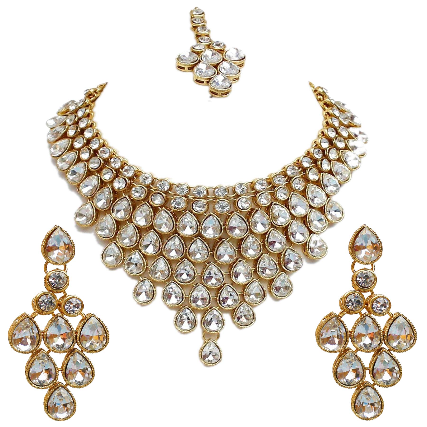 Western Wear Choker Statement Necklace 