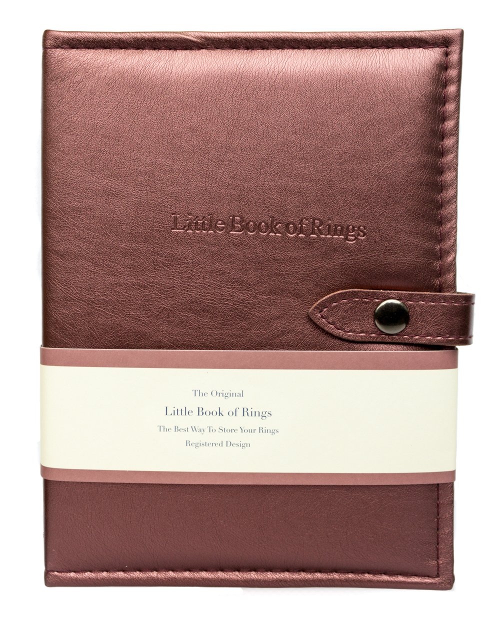 Little Book Of Rings Storage - Metallic Bronze