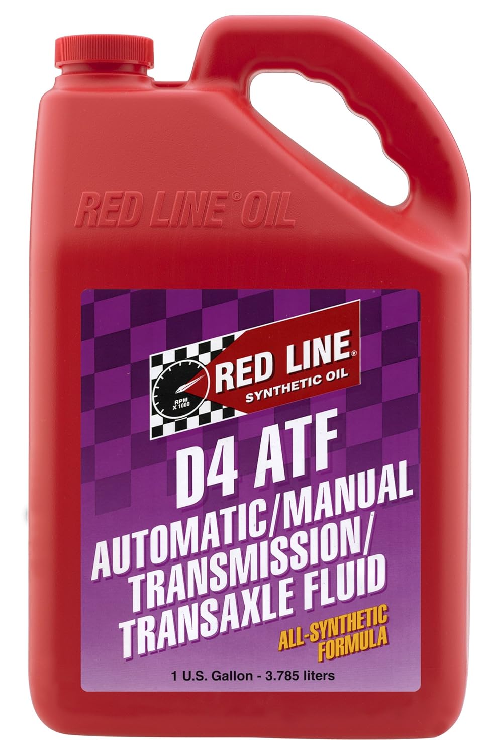 Amazon.com: Red Line 30505 D4 Automatic Transmission Fluid - 1 Gallon:  Automotive