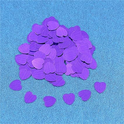 Amazon Com 10mm 1000pcs Plastic Heart Confetti Wedding Birthday