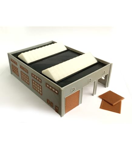 Outland Models Edificio Restaurante Estilo Ciudad Para Paisaje Ferroviario, Escala HO 1:87, Medidas 184x140x45 Mm, Kit De Montaje En ABS, Para Aficionados Al Modelismo Mayores De 16 Años