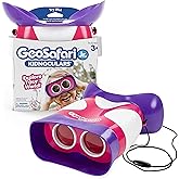 Educational Insights GeoSafari Jr. Kidnoculars, Pink/Purple: Kids Binoculars - Perfect for Preschool Science