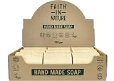 Faith In Nature Fragrance Free Hand Soap Bar Box Set 18 x 100g Vegan Cruelty