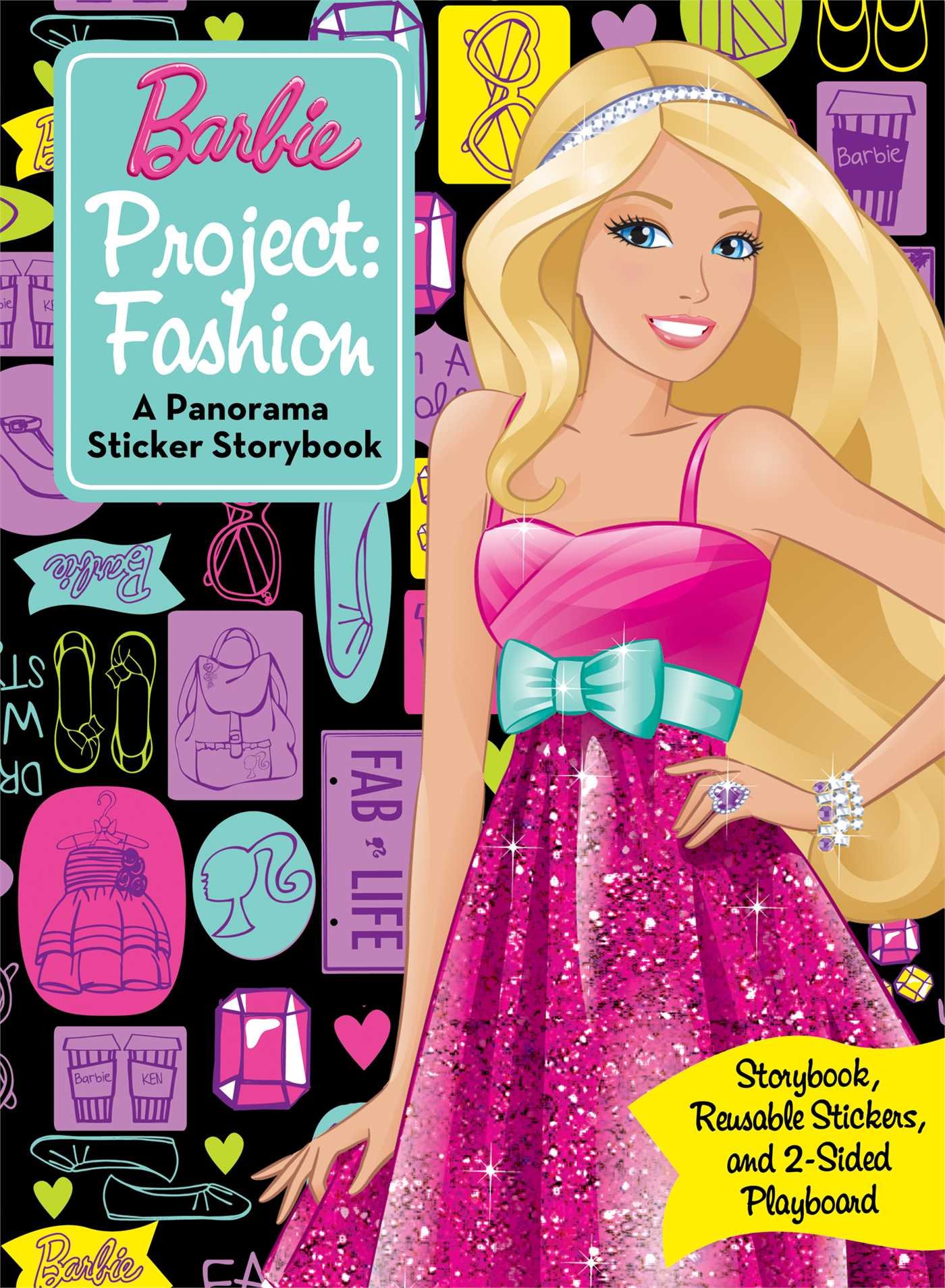 barbie fabulous fashion activity book