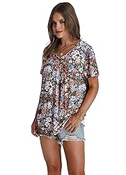 WEESO Womens Summer Tops 2025 Short Sleeve T Shirts