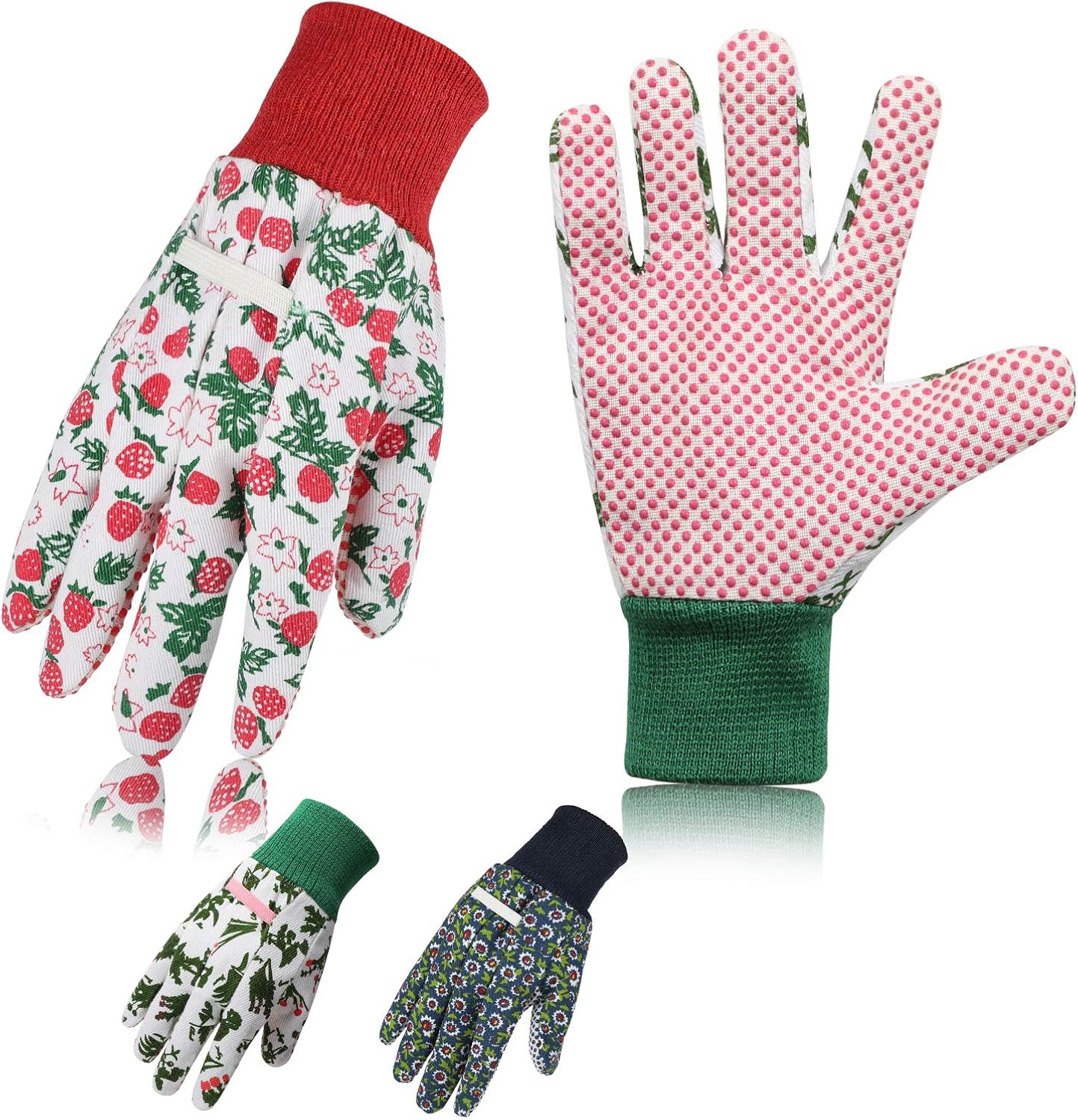 SLARMOR Gartenhandschuhe Damen - Leder, Touchscreen | Dornenschutz Für Rosen & Garten