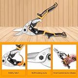 Ingco Aviation Snip Set - Left, Right, Straight Cut Tin Snips for Sheet Metal view 4