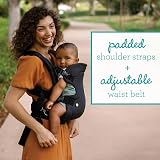 Infantino Flip 4-in-1 Convertible Baby Carrier Black and Gold view 5