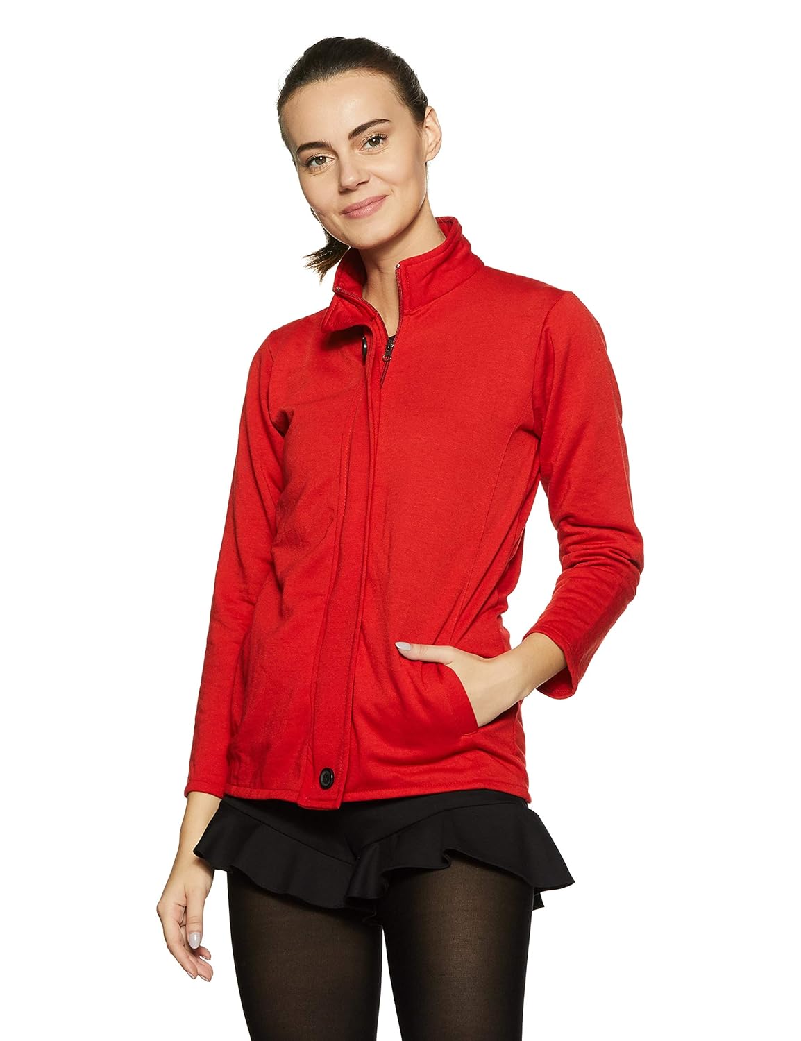 belle fille women's fleece jacket