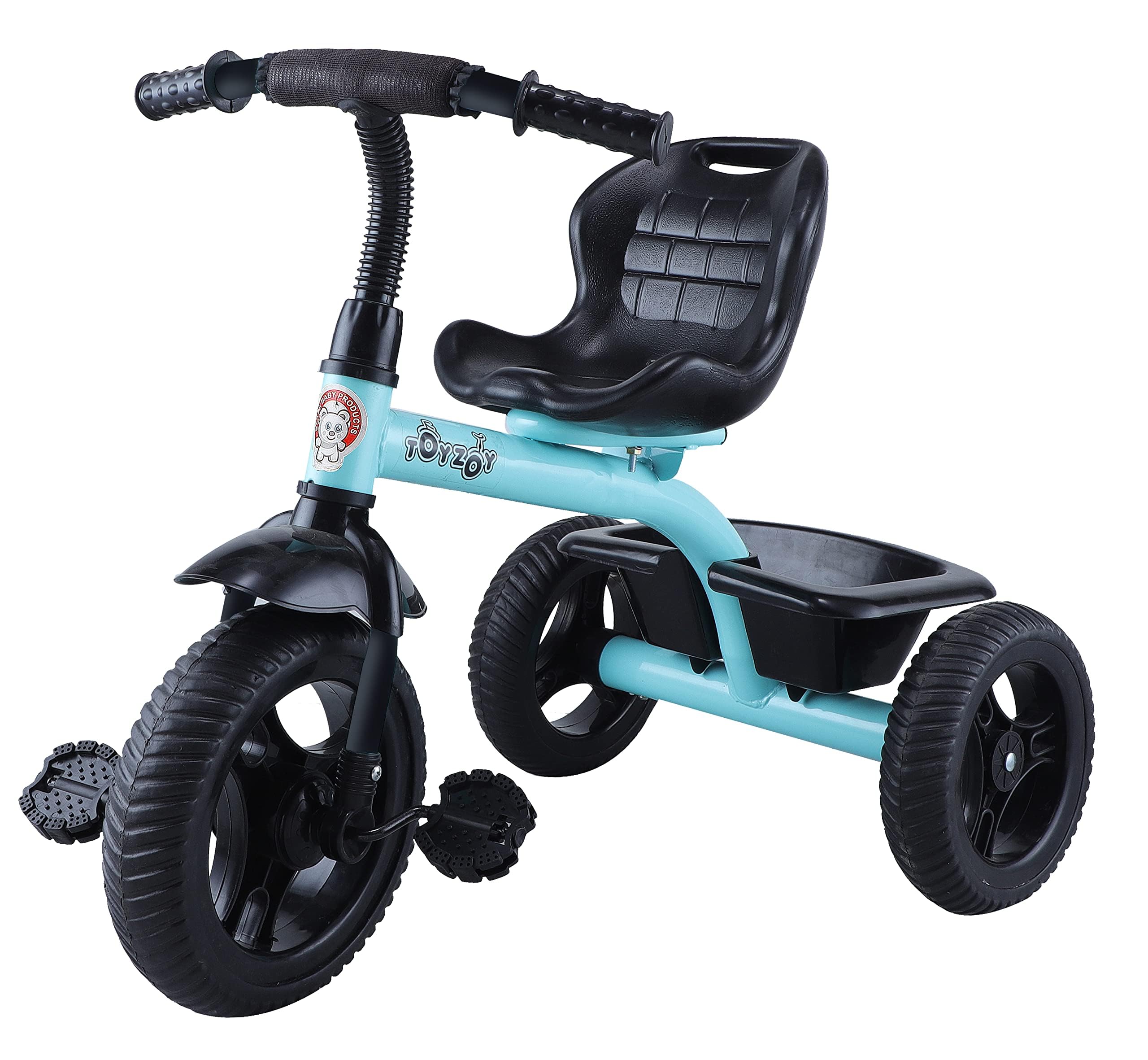 Toyzoy Mini Mac Trike|Tricycle for Kids|Boys|Girls Age Group 2+ Years, (Mint Green) 2