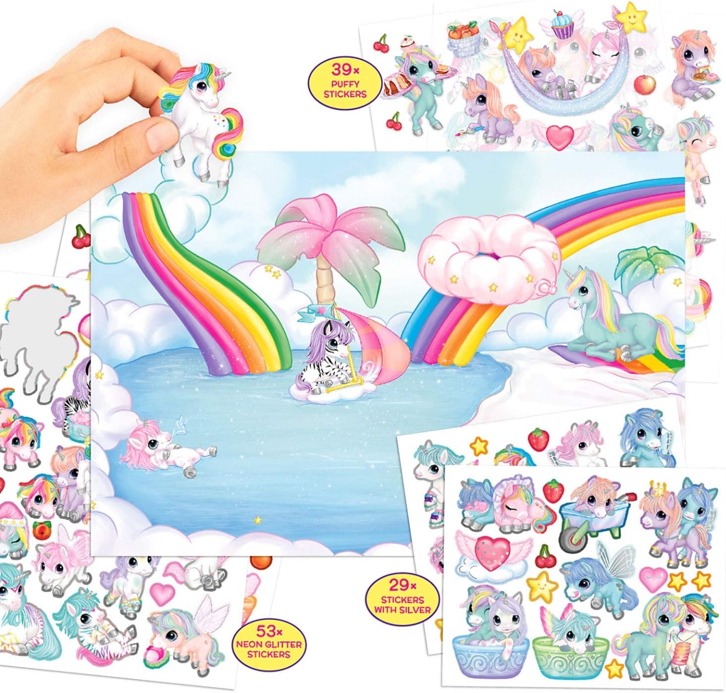 Depesche 11422 Cuaderno de Pegatinas (18 x 24,5 cm