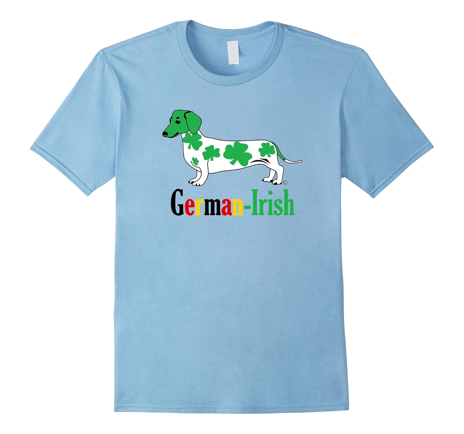 German-Irish Dachshund T-Shirt-ANZ