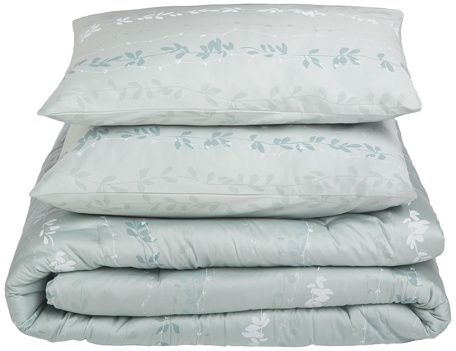Calvin Klein Home Nightingale Comforter Set, Queen, Sea Mist