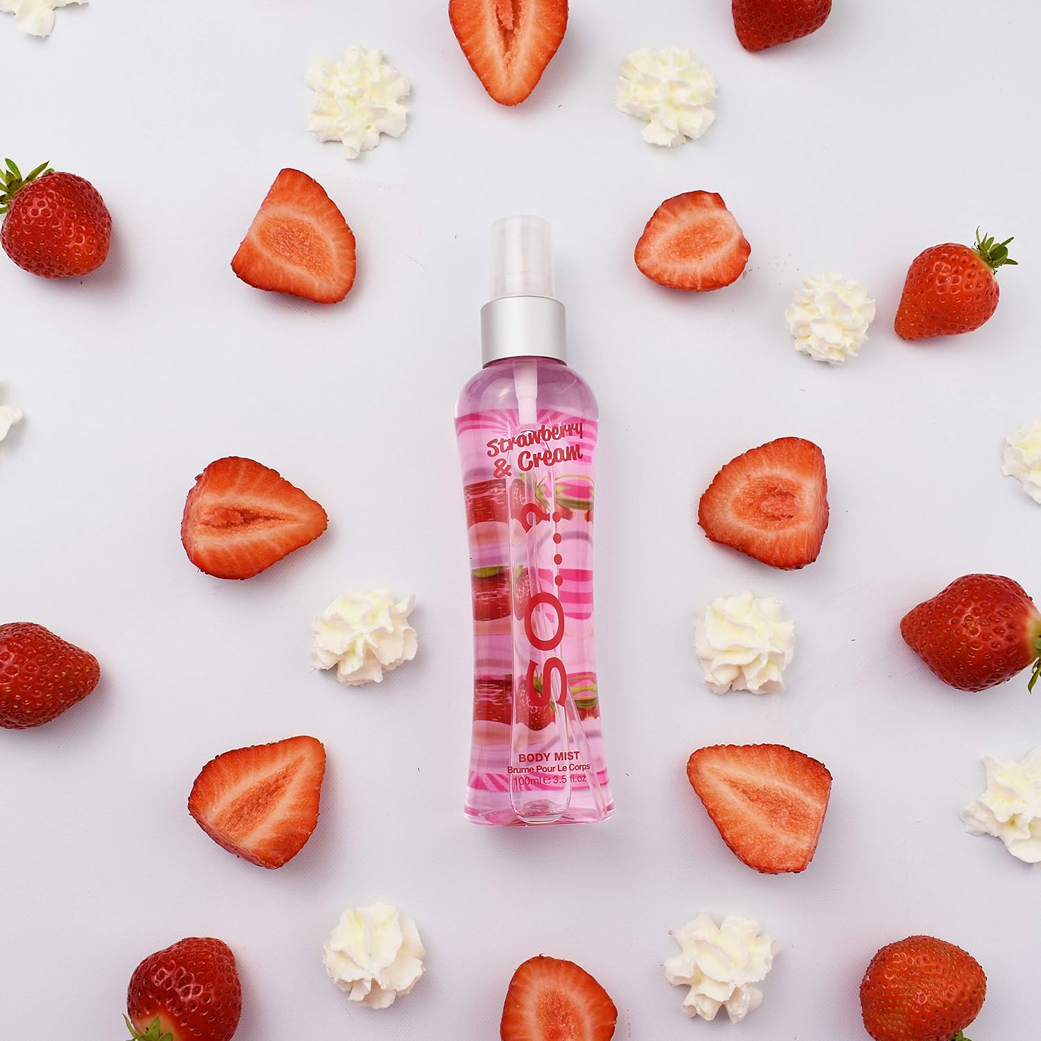Body Mist By So…? Womens Strawberry & Cream Body Mist Fragrance Spray 100ml, Black 139, 100 ml (Pack of 1) - Image 3