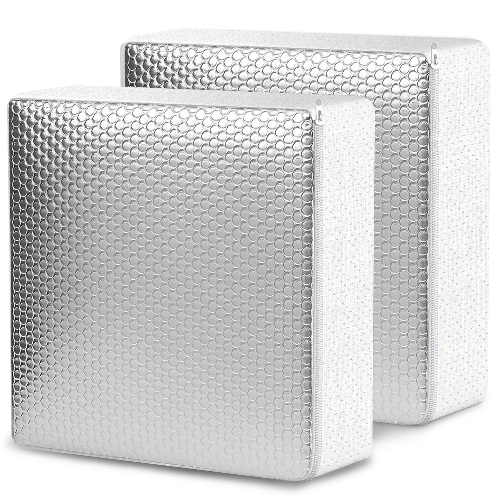 Photo 1 of 2 Pack RV Vent Insulator 14"x14"x3", RV Skylight Cover with Reflective Surface & Non-Slip Design, Energy Saving RV Skylight Pillow for Camper, Travel Trailer, Motorhome