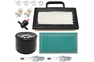 CADUFUELLY KL0035 Air Filter Oil Filter Set for LA120 LA130 LA135 LA140 LA145 LA150 X130R X140 X155R X165 D130 D140 L111 L118