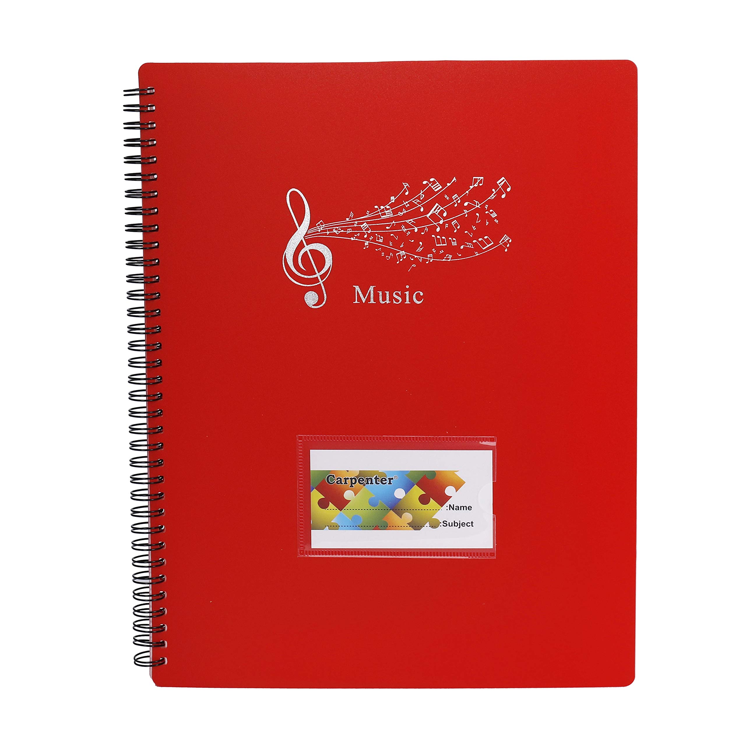 Music Sheet Folder Song File Clef Paper Storage Documents Holder Bag