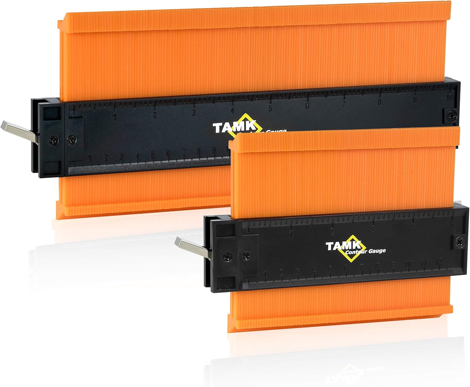 Contour Gauge with Lock Contour Gauge Profile Tool 5+10 Inch Adjustable