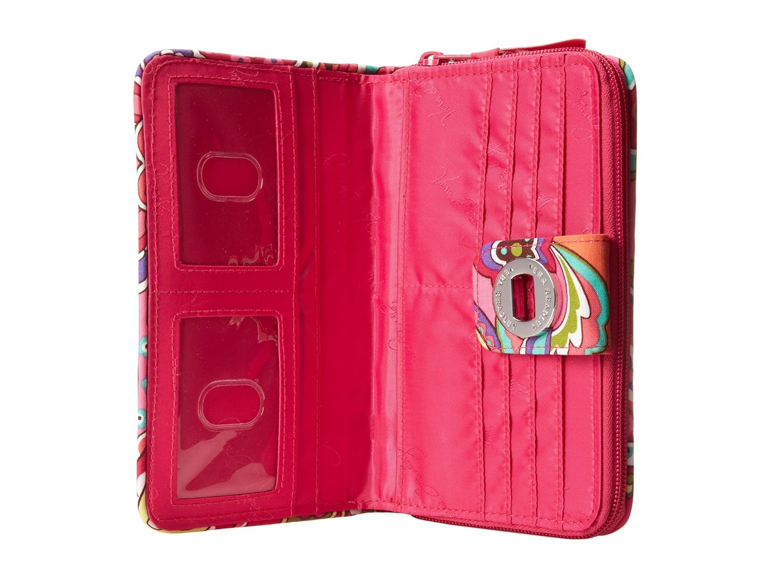 Vera Bradleyレディースturn Lock Wallet B00jlqbrcy Pink Swirls Pink Swirls Www Pgrhonduras Gob Hn