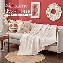 Ailemei Direct Knit Throw Blanket for Bed, Soft