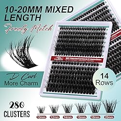 FADVAN Thick Lash Clusters 60D+80D 3D Fluffy