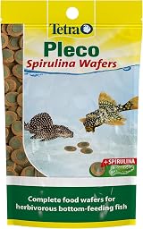 Tetra Pleco Fish Food Spirulina Wafers 42g 100% Vegetable Premium view 1