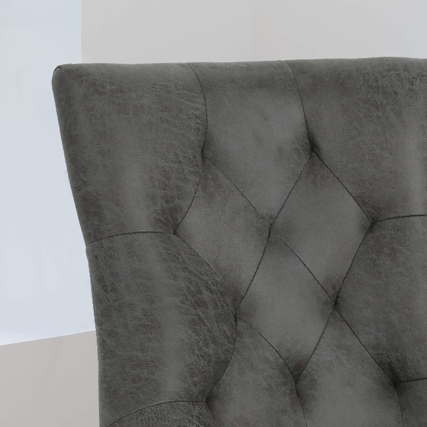 Christopher Knight Home Bagnold Desk Chair, Slate + Chrome: Kitchen & Dining