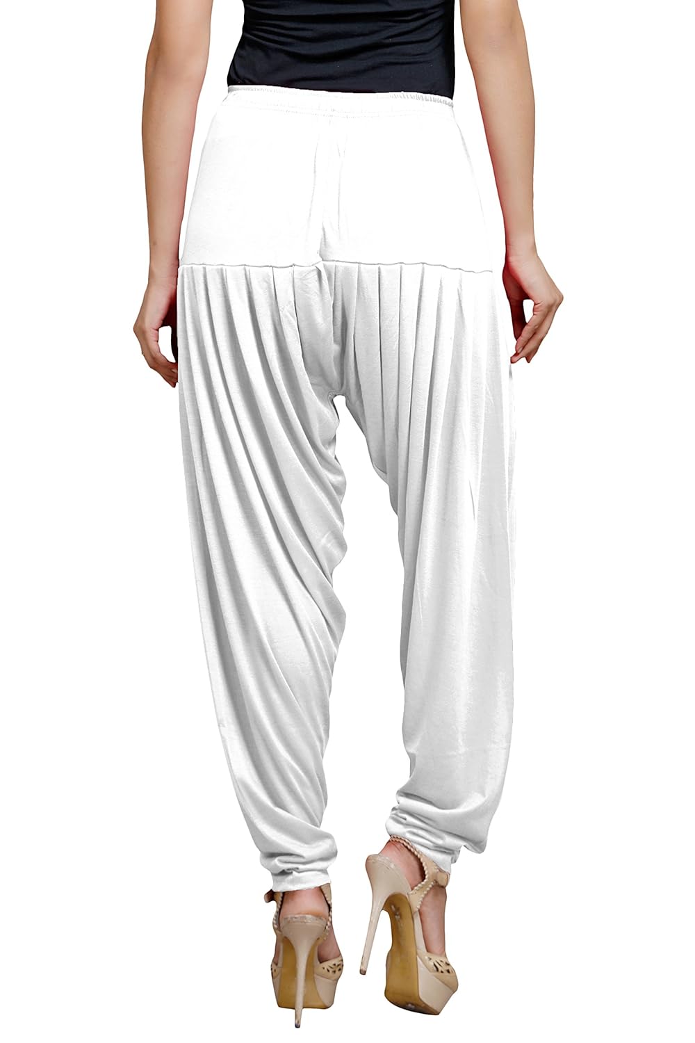 goodtry women's patiyala free size-white