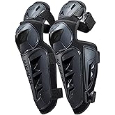 DUHAN Motorcycle Shin Guards 4Pcs Elbow Guard and Knee Pads Adjustable Anti-Slip Motorcycle Protective Gear for Men and Women