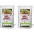 Brut Worm Farms All Organic Fertilizer Worm Castings Filled with Nutrients and Minerals for a Variety of Indoor and Outdoor Plants, 30 Pounds, 2 Pack