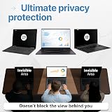 VINTEZ 14 Inch 16:9 Privacy Screen Filter for Computer Monitor Laptop - Anti view 3