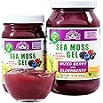 EverSmith Organics - Wildcrafted Irish Sea Moss Gel | Made in USA | Rich in Vitamins & Minerals | Sea Moss Gel Raw | Nutritional Supplement | Mixed Berry (16 oz)