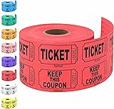 Tacticai 500 Raffle Tickets, Red