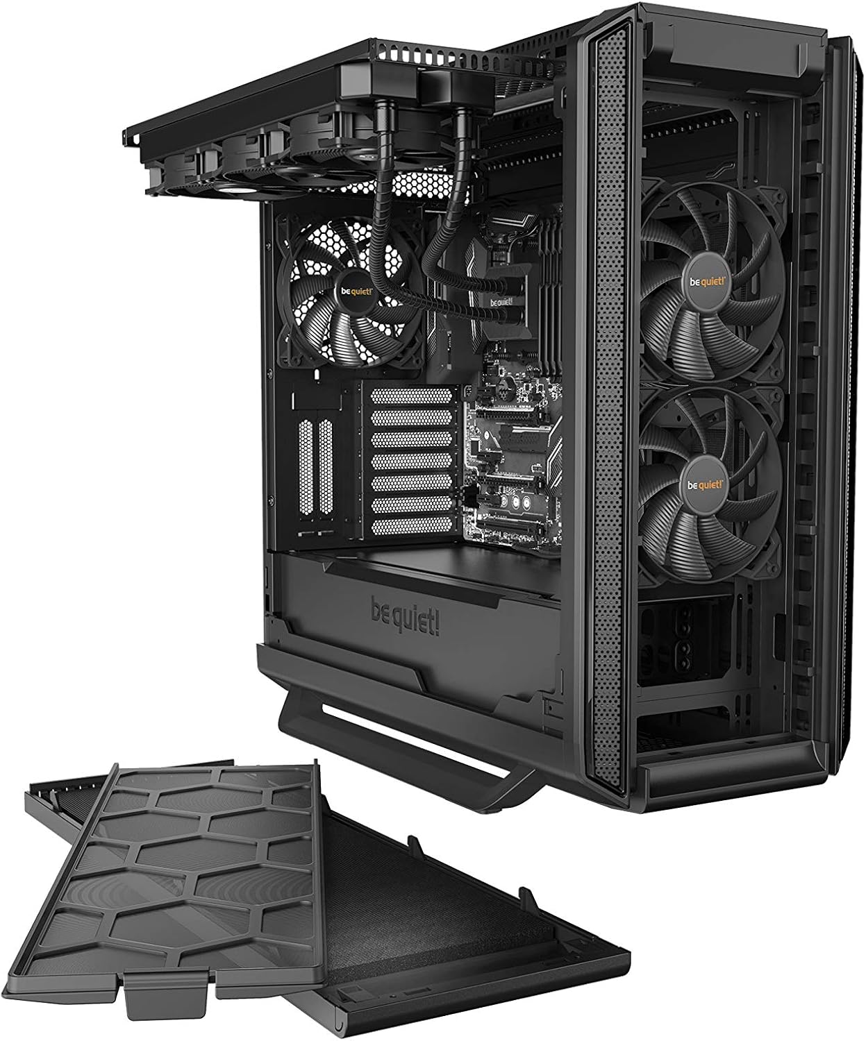 be quiet! Silent Base 801 Midi-Tower Negro: Amazon.es: Electrónica