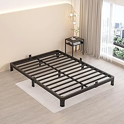 MAF 4 Inch Full Size Metal Platform Bed Frame with