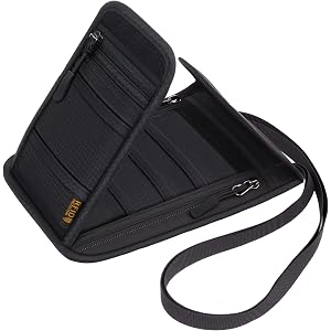 Spotelo Papport Holder for travel, RIFD Blocking Passport Wallet, Passport Wallet for Travel Family, Travel Document Organize