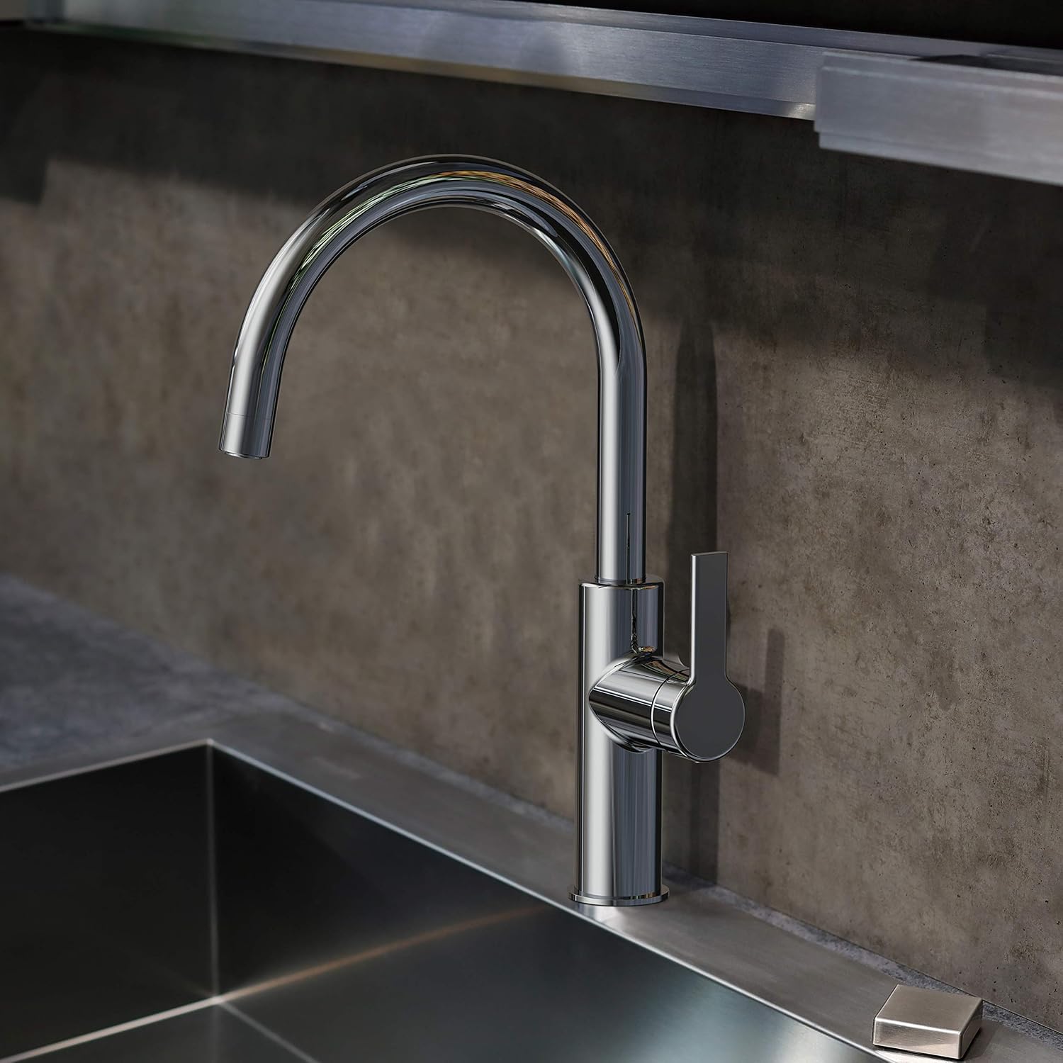 Lenz Anela 46070702 Kitchen Tap Chrome - Image 3